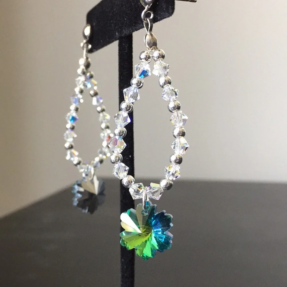 Winter Snowflake Earrings - Picture 5 of 5